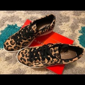 Animal print rampage canvas shoes